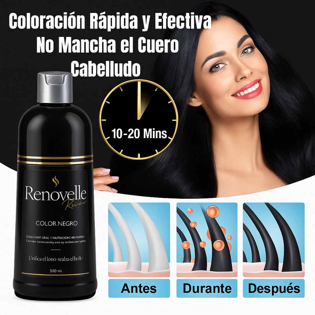 Champú Cubre Canas 500 ml Natural – Incluye Peine Desenredante GRATIS