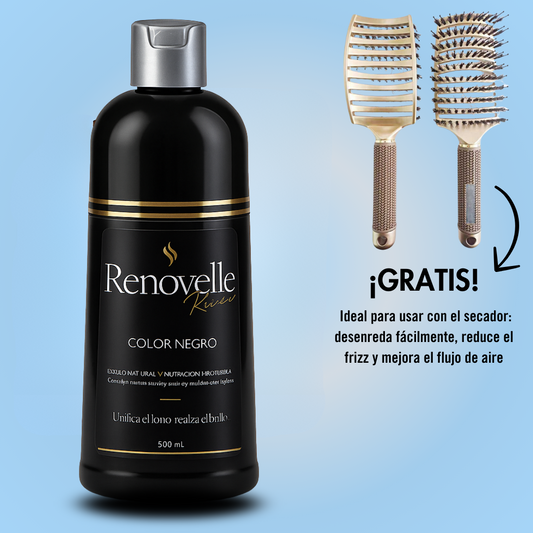 Champú Cubre Canas 500 ml Natural – Incluye Peine Desenredante GRATIS