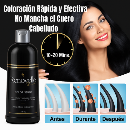 Champú Cubre Canas 500 ml Natural – Incluye Peine Desenredante GRATIS